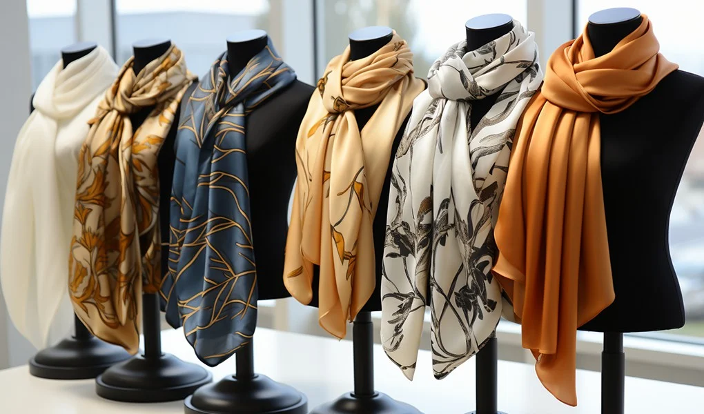 silk scarves